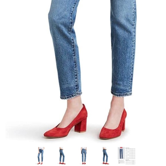 LEVI’S WEDGIE NWT Straight Leg - Picture 13 of 14